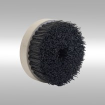 spazzola per anticatura in carburo di silicio (sic) terzago in filo abrasivo diametro 130 mm per marmo e granito tutte le grane disponibili